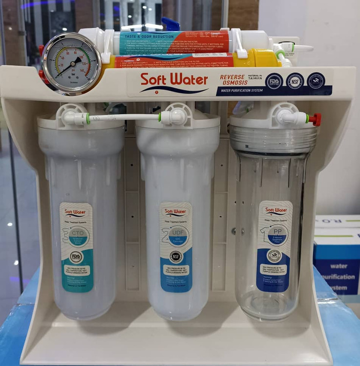 دستگاه تصفیه آب 6 مرحله مدل سافت واتر